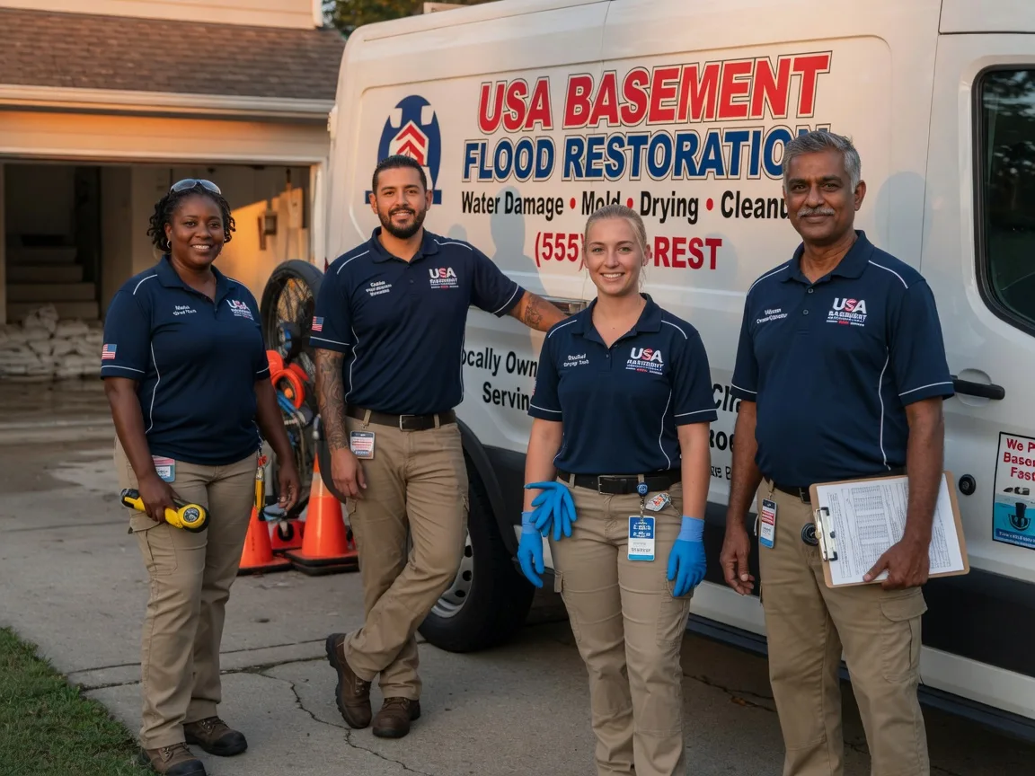 Basement Flood Cleanup company in Poynor, TX