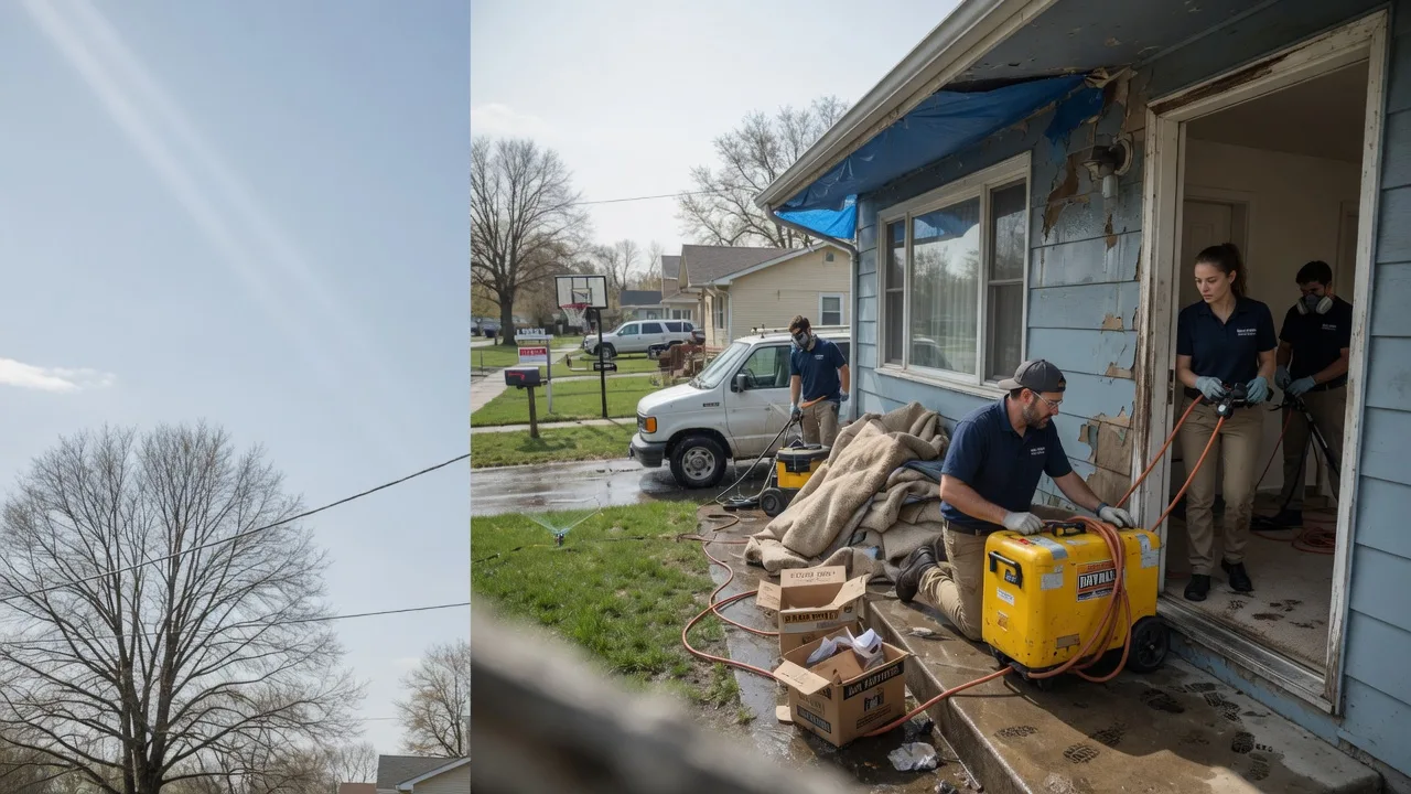 Basement Flood Cleanup in Poynor, TX near me